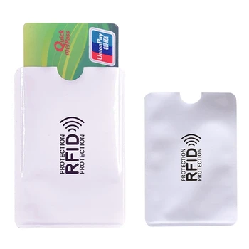 Negócio Titular do Cartão de Crédito RFID Bloqueio do Protetor de Manga Titular Escudo para Cas 066C