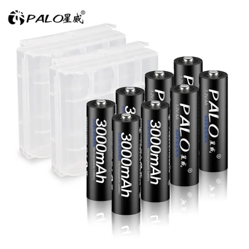 PALO 1,2 V AA NIMH Recarregável AA 2A NI-MH Baterias Batteri Baixa auto-descarga da Bateria AA Para o Carro de Brinquedo Teclado Mouse