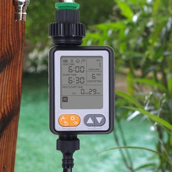 Jardinagem De Irrigação Temporizador Automático Dispositivo De Rega De Jardim Varanda Sensor De Chuva Para O Controle Inteligente De Um Sistema De Irrigação Controlador