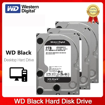 Western Digital, WD Black de 1 tb 2 TB 4 TB 6 TB 8TB SATA III 7200 RPM, 64 MB de Desktop de Alto Desempenho da Unidade de Disco Rígido HDD Jogo