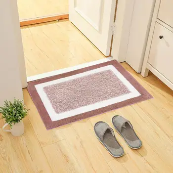 Tapete em carpete Útil, de Fácil Limpeza Reutilizáveis 50x80cm Tamanho Grande antiderrapante Piso do Chuveiro Tapete Decoração de Casa