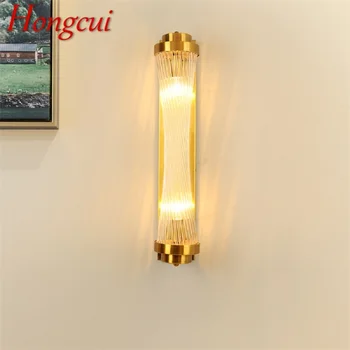 Hongcui Interior de Parede de Luz Arandelas LED Moderna Lâmpadas de Ouro Luminária Decorativa Para a Home do Quarto