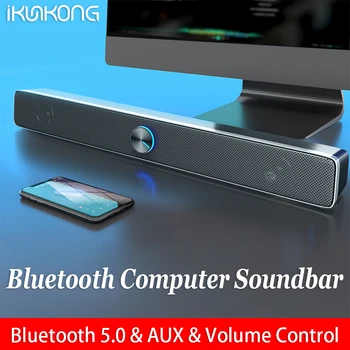 TV de Som USB alto-Falantes do Computador Barra de Som Bluetooth alto-Falante para PC Portátil da área de Trabalho do Subwoofer Caixa De Som Barre De Sonos 2021