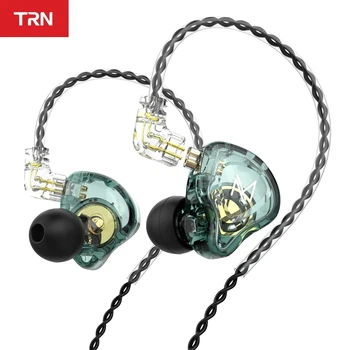 TRN MT1 APARELHAGEM hi-fi No Ouvido Fone de ouvido Dinâmico de Graves Monitor de Fones de ouvido Earbud Esporte Fone de ouvido com Cancelamento de Ruído KZ EDX ZSN PRO ZSTX M10 TA1