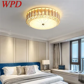 WPD Contemporânea da Luz de Teto do DIODO emissor de Cristal de Luxo dispositivos Elétricos da Lâmpada de Casa Para a Sala de Jantar Decoração