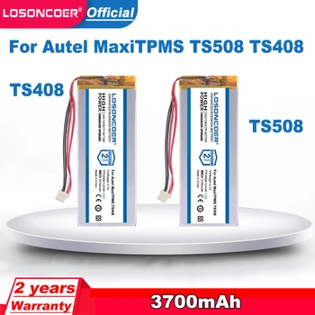 LOSONCOER 3700mAh Para Autel MaxiTPMS TS508 TS408 TPMS Bateria