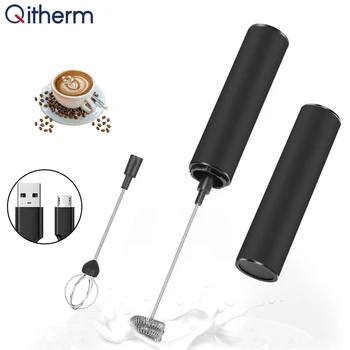 Mini Electric Leite Para cappuccino Foamer Café Espuma Batedor de Ovo Agitador Portátil do Blender Bebidas Mixer USB Recarregável Elétrica Whisk