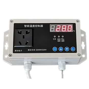 Controle eletrônico de temperatura soquete display digital do microcomputador controlador de temperatura controlador de temperatura interruptor TC-701