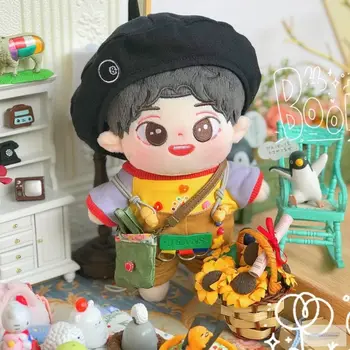 20cm Sean Xiao Coreia do Kpop EXO ídolo Roupas de Boneca Bonito Brinquedo de Pelúcia Bonecos de Pelúcia para o Ídolo Bonecas de Presente