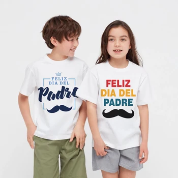 O Dia do pai Tshirt de Crianças Meninas Meninos Roupas Feliz Dia do Pai Impressão de Crianças Camisa Garoto de Manga Curta T-shirt de Criança Presente