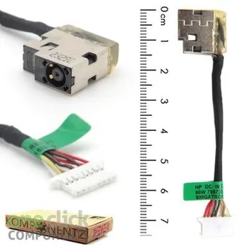Conector de Alimentação DC com cabo Para HP14s-fr1000AU 14s-dq 14 S-dk0123au TPN-Q242 Portátil DC-IN de Carregamento do cabo do Cabo flexível