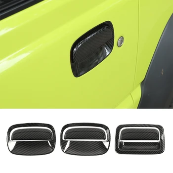 Novo de Alta Qualidade do Carro Porta Lateral Traseira da Cauda maçaneta da Porta de Decoração de Cobertura para Suzuki Jimny 2019 2020