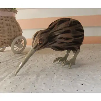 Decoração de Modelo Artificial de Aves de Penas de Aves, sem Cauda Decorativo Presente