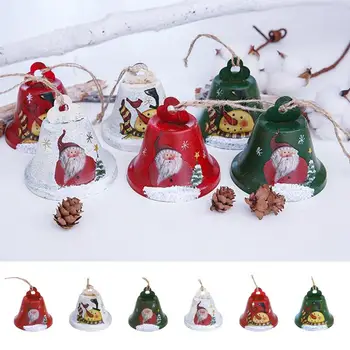 Sino De Natal Pingente De Jingle Bells Pingentes De Árvore De Natal Sino Pendurado Ornamentos Sino Feliz Natal Decoração Para O Ano Novo Feliz