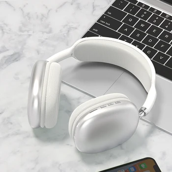 Para P9 Max sem Fio Bluetooth Fones de ouvido com Microfone com Cancelamento de Ruído Fones de ouvido Estéreo de Som, Fones de ouvido Esportivos Jogos Fones de ouvido