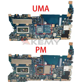 UX461F placa-mãe Para ASUS Zenbook Flip 14 UX461 UX461FN UX461FA Laptop placa-Mãe I5 I7 8 Gen 8G/16G-RAM UMA/PM