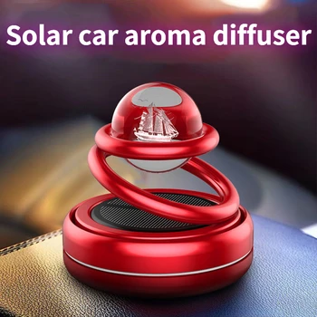 Carro Solar Perfume Difusor De Acessórios De Decoração De 360° Interestelar Suspensão Refrogerador De Ar Do Difusor De Perfume Ornamentos