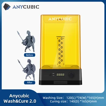 Anycubic Impressora 3D Lavar E Curar 2.0 Máquina para Curar Modelos 2-em-1 de Lavar e Curar modelos para Fótons Mono Impresora 3d