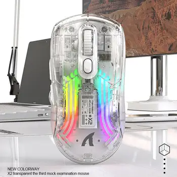 Office Mouse de Três Modos de poupança de Energia, Resposta Rápida sem Fio Bluetooth compatível com Mouse Mouse de Computador Portátil Acessórios