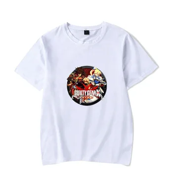 2023 Nova Chegada Do Verão Guilty Gear Esforçar-Se T-Shirt Homens Mulheres Casual Manga Curta T-Shirt De Impressão Solta Moda De Alta Qualidade Tees