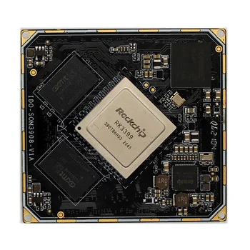 O IDO-SOM3908 Rockchip RK3399 de 64 bits Six-core, 4GB DDR4 32GB EMMC Android 7.1 Sistema LINUX em Modul SOM Incorporado Conselho