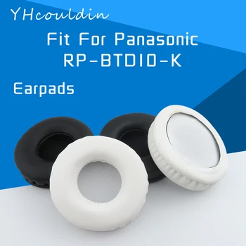 YHcouldin Protecções Para Panasonic RP BTD10K RP-BTD10-K Fone de ouvido Específico de Substituição de Couro Enrugado