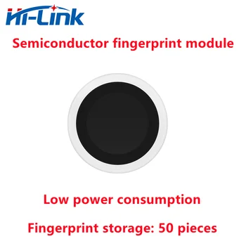 Matriz de Semicondutores de impressões digitais do Módulo de Reconhecimento de HLK-FPM383F Baixo Consumo de Energia Capacitiva de Armazenamento 50pcs emendados 12 vezes