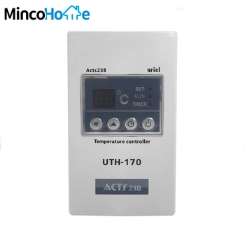 MincoHome 18A 220V UTH-170 Controlador de Temperatura com Woori EL Sensor para Aquecimento de Piso
