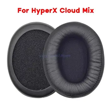 Respirável Proteína de Almofadas para o HYPERX Nuvem Mistura Gaming Headset com Cancelamento de Ruído Almofadas de Ouvido de Memória Esponja Protecções de Mangas Tampa