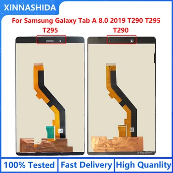 Para Samsung Galaxy Tab 8,0 2019 T290 T295 SM-T290 SM-T295 Tela LCD Touch screen Digitalizador de Montagem de Peças de Reparo
