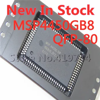 1PCS/MONTE MSP4450GB8 QFP-80 driver de LCD chip Em Estoque Novo e Original 100% de Qualidade
