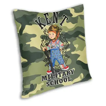 Halloween Jogo de Criança fronha Decorativa da Casa Kent Escola Militar Capa de Almofada Jogar Travesseiro para a Sala de Impressão