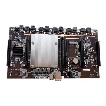 X79-H61 Mineiro placa-Mãe LGA 2011 5x PCI-E 8X Ranhura para Placa Gráfica de 60 milímetros de Distância Para a Eth Btc Mineiro Apoia 3060 GPU Y08E