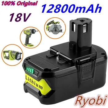 Für Ryobi 18V batterie 12800mAh de Li-On akku Heißer P108 RB18L40 Akku Power Pack Ferramenta batterie Ryobi