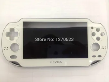 novo para o ps vita psvita 1 1000 branco display de lcd com tela de toque digital montado original