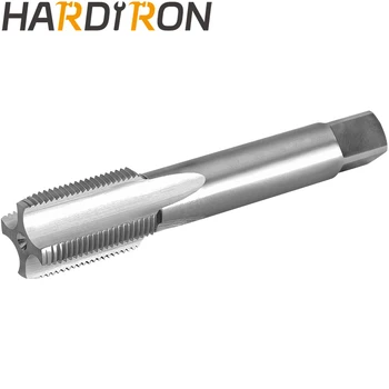 Hardiron M28X1.75 Segmento Máquina Toque com a Mão Direita, HSS M28 x 1,75 Reta Caneladas Torneiras