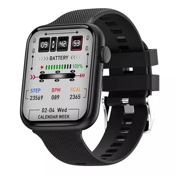 HT15 Smart Watch Chamada Bluetooth 1.85 polegadas frequência Cardíaca Pressão Arterial Moda Mulheres Homens Fitness Tracker Esportes Smartwatch