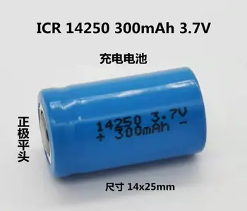 Bateria NOVA 14250 ER14250 LS14250 3,7 V 280mah bateria de lítio Recarregável 1/2 AA baterias Li-ion perna pés do pé