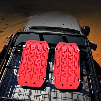 Super-resistente Nylon 58cm Carro de Recuperação de Tração Placas de Emergência Mini-tamanho Faixas de Tração Tapete de Fora-de-Estrada de Areia, Lama, Neve de Resgate Novo