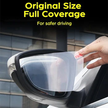 para Nissan JUKE 2011-2019 2014 2015 2016 2017 2018 Total de Capa Espelho Retrovisor Filme Anti-Nevoeiro Auto Espelho Adesivo de Carro Acessórios