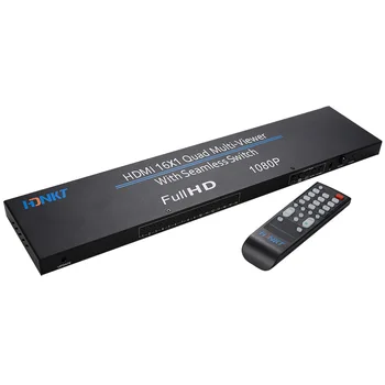 HDMI Multiviewer 1080P 16X1 HDMI Quad Tela Multi-viewer Divisor de 16 Em 1 Out Perfeita Interruptor 4 8 16 Modo de Exibição de Tela Divisor de