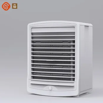 Youpin Inteligente de Refrigeração de Ar do Ventilador do Condicionador de Ar do Corpo Humano Sensor de 500ml de Água do Tanque da área de Trabalho Ventilador de Ar Para o Quarto do Escritório com Caixa de Gelo