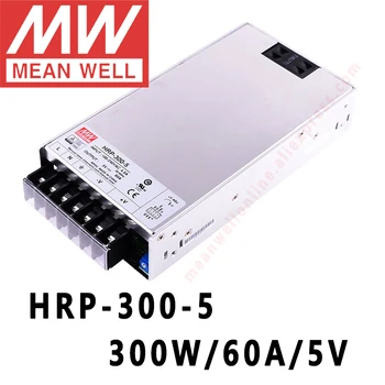 Dizer Bem HRP-300-5 meanwell 5V/60A/300W DC Única Saída com Função de PFC Fonte de Alimentação de Comutação loja online
