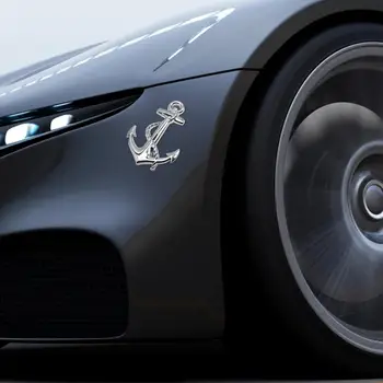 Carro 3D Metal GT Line Logotipo de Loja de Decoração de Metal do Lado do Logotipo do pára-choques Decorativos Adesivos Emblema Âncora Adesivo Universal Para Carros
