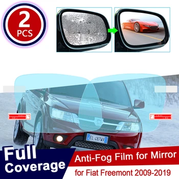 Fiat Freemont 2009~2019 Espelho Retrovisor de Carro Película Protetora Anti Encandeamento Impermeável, à prova de chuva Nevoeiro Etiqueta do Carro 2012 2013