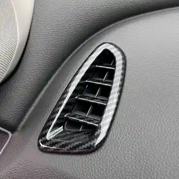 Carro de Fibra de Carbono, ABS Frente da Saída de Ar da Tampa Guarnição Adesivos para Honda ZRV ZR-V 2022