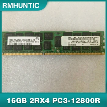 1PC 16GB 2RX4 PC3-12800R DDR3 1600Mhz Para IBM X3300 X3500 X3550 M4 RAM 00D4968 00D4970 47J0183