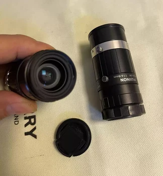 Fujinon industrial lente, modelo HF8XA-5M de visão de máquina de lentes em bom estado testado OK.