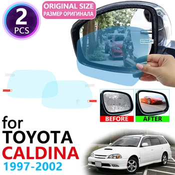 para a Toyota Caldina Corona T210 De 1997~2002 Completo Capa Retrovisor Espelho à prova de chuva Nevoeiro Filme Acessórios 1998 1999 2000 2001