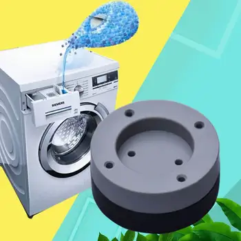 Anti-derrapante E de redução de Ruído Máquina de Lavar roupa de Borracha Cadeira de Chão Protetor antiderrapante Pés Tampa do Gabinete Inferior de Almofadas de Pernas Funiture